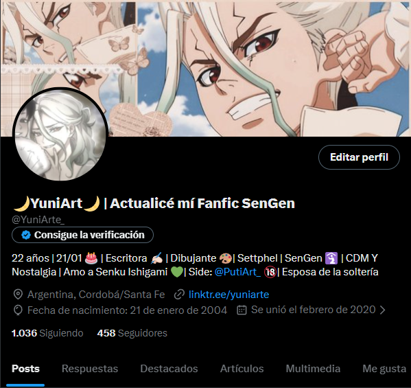 🌙YuniArt🌙 | Actualicé mí Fanfic SenGen tweet media