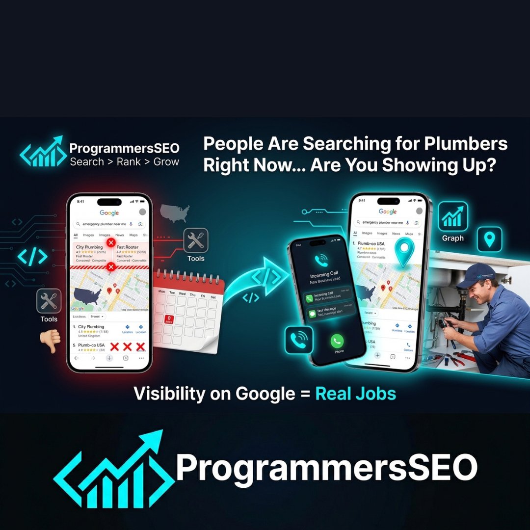ProgrammersSeo's tweet image. People are searching “emergency plumber near me”
Demand exists
But if you’re not ranking you don’t exist in that moment
We help plumbers capture that demand
𝐃𝐌 𝐎𝐫 𝐆𝐞𝐭 𝐒𝐄𝐎 𝐒𝐞𝐫𝐯𝐢𝐜𝐞𝐬:
fiverr.com/s/ljP9ZNg
tinyurl.com/2sd6f2t6
#plumberseo #seo #localseo #usa