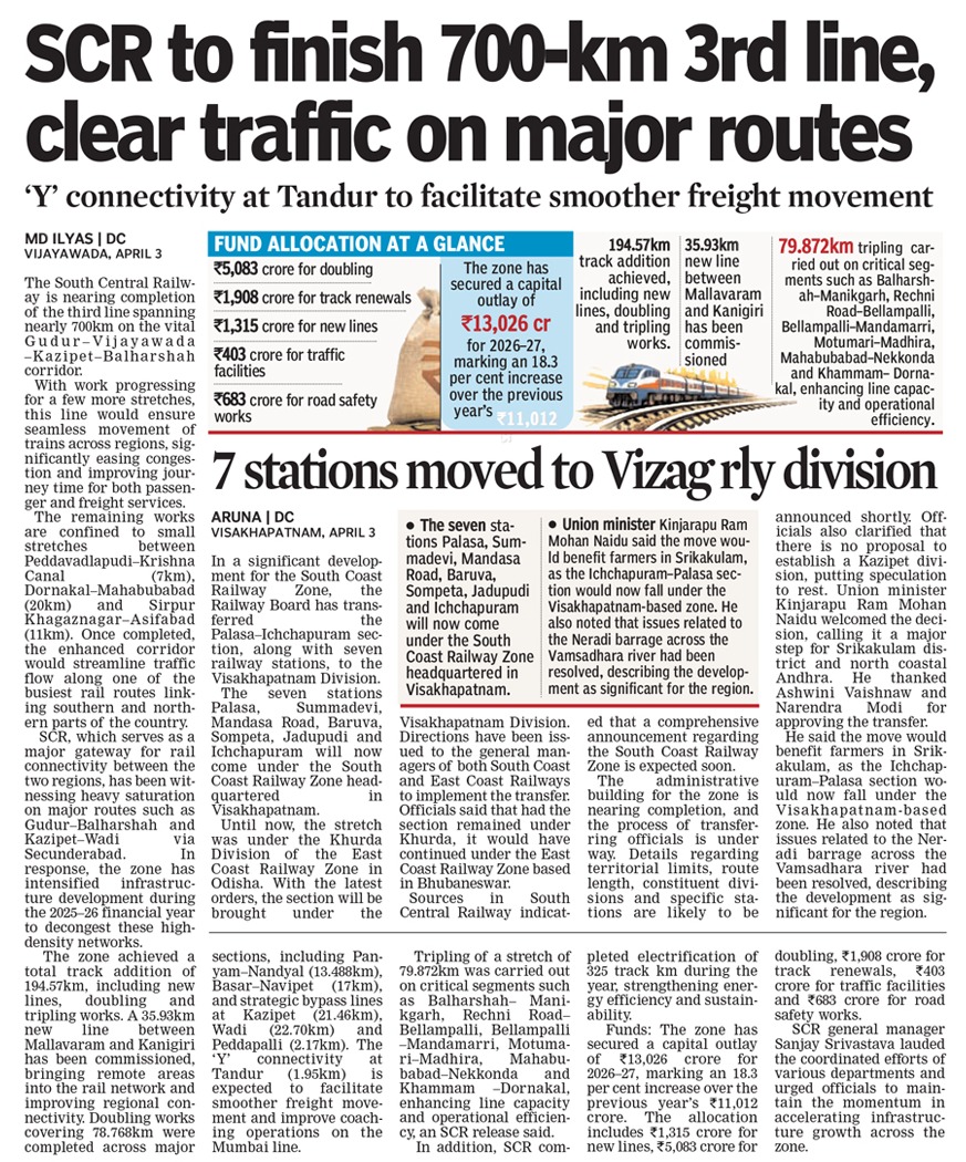 South Central Railway tweet media