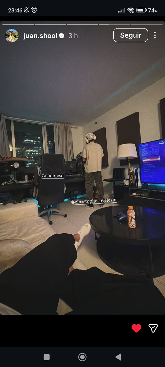 📸/ Christopher en una historia de juan.shool de Instagram ✨ 

#Christophervelez