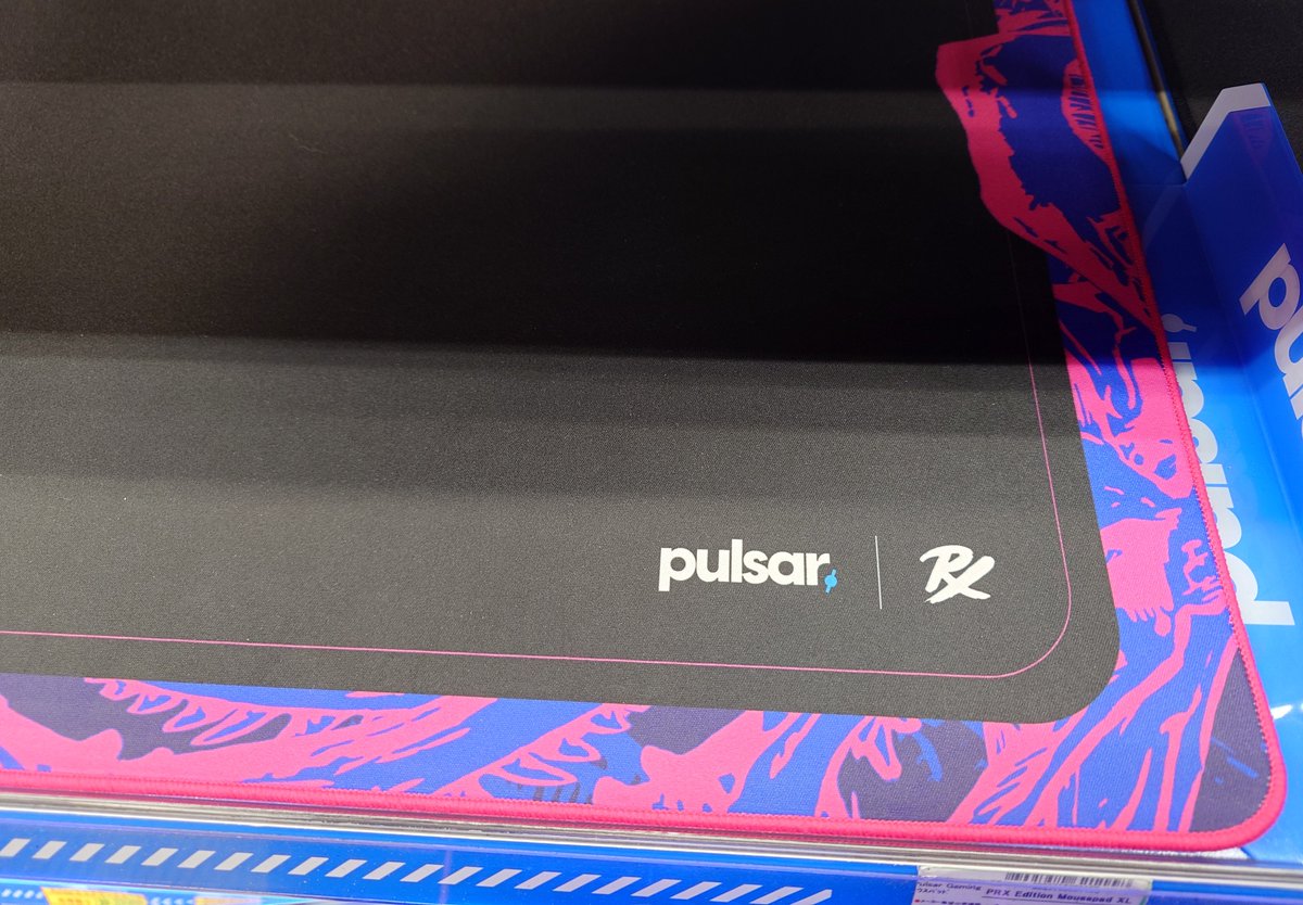 2F】 📢Pulsar x PRX コラボ 大人気のマウスパッド在庫ご用意ござい