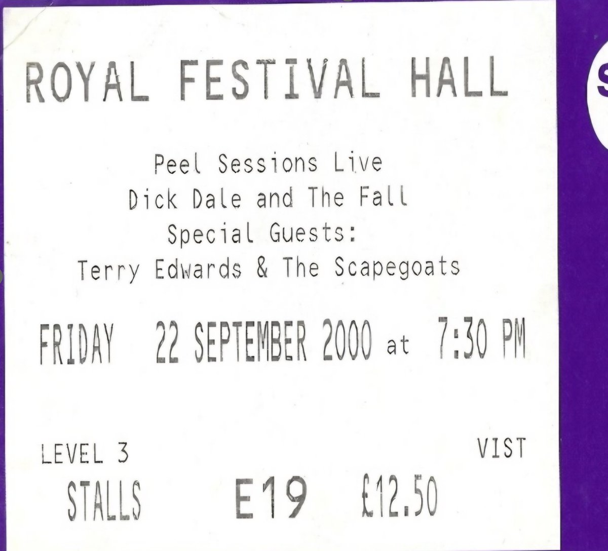 Scareball's tweet photo. @bestsongiheard @wtuohey I saw Dick Dale supporting The Fall in 2000 https://t.co/NWtnhaJB9z