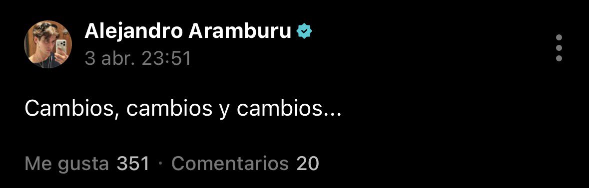 stbv_updates's tweet photo. Alejandro Aramburú vía Weverse.

🐹| Cambios, cambios y cambios...

🔗 https://t.co/mJFYNvZlAA https://t.co/W15Jcg6xv8