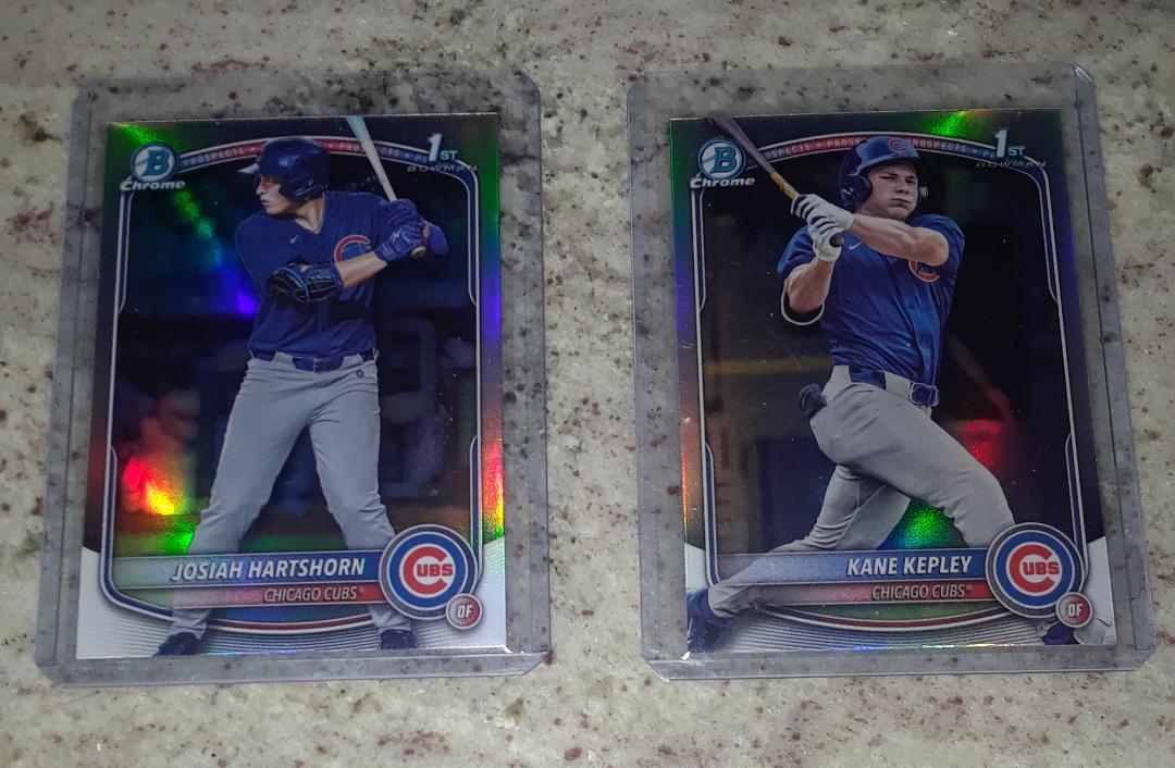 Prospect Day courtesy of the US Mail.  <a href="/NHLBlackhawks/">Chicago Blackhawks</a> Marek Vanacker UD Star /100 exclusive, Ryan Greene YGRC, <a href="/NHLJets/">Winnipeg Jets</a> Brayden Yager gold foil /35 plus 2 <a href="/Cubs/">Chicago Cubs</a> prospects. <a href="/CardPurchaser/">Card Purchaser</a> <a href="/PuckJunk/">Sal J. Barry</a> <a href="/c_dubiel44/">Chris Dubiel</a> <a href="/otherChris73/">------------------------</a> <a href="/MDRANSOM1/">Ransom Cards</a>