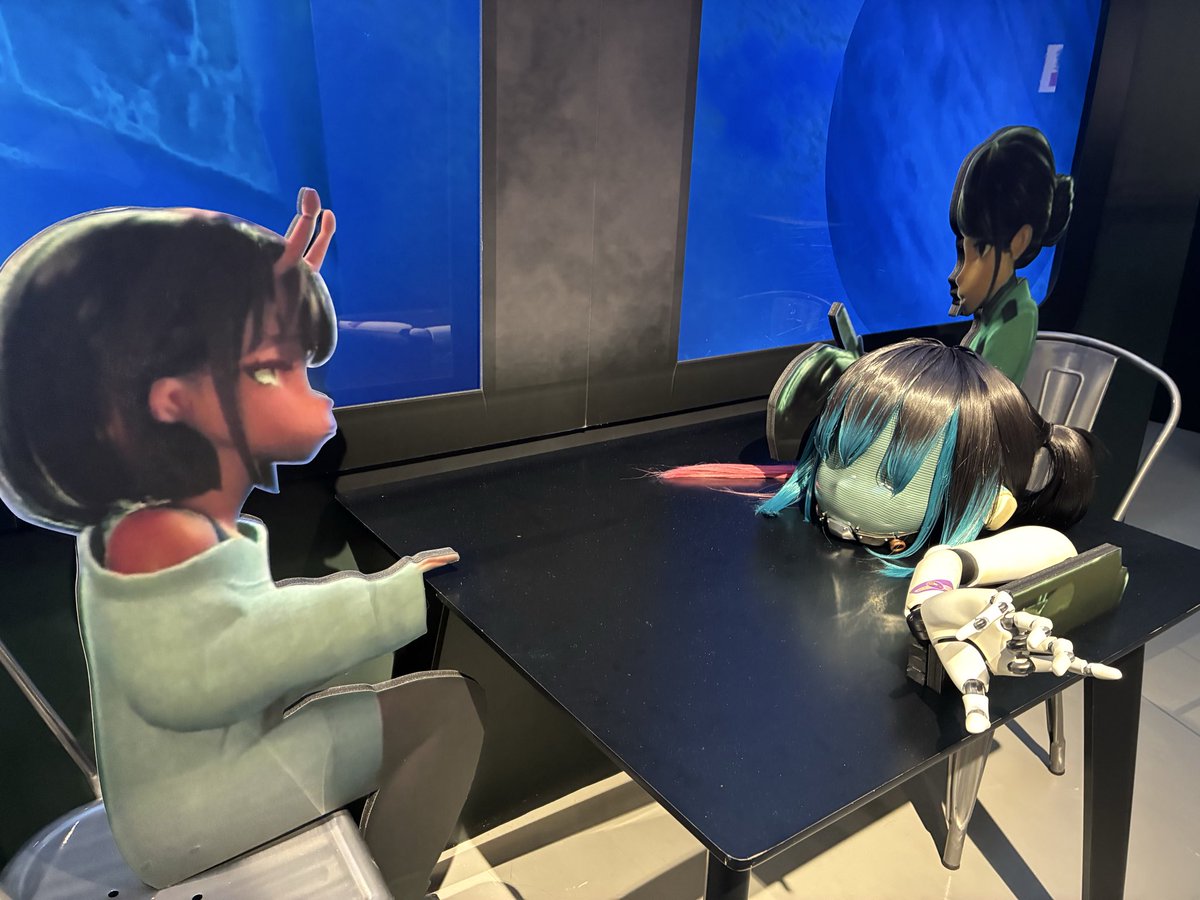 ミルサブ展行ってきたよ〜〜！ 大阪初の展示ってこれだよね？マキナ