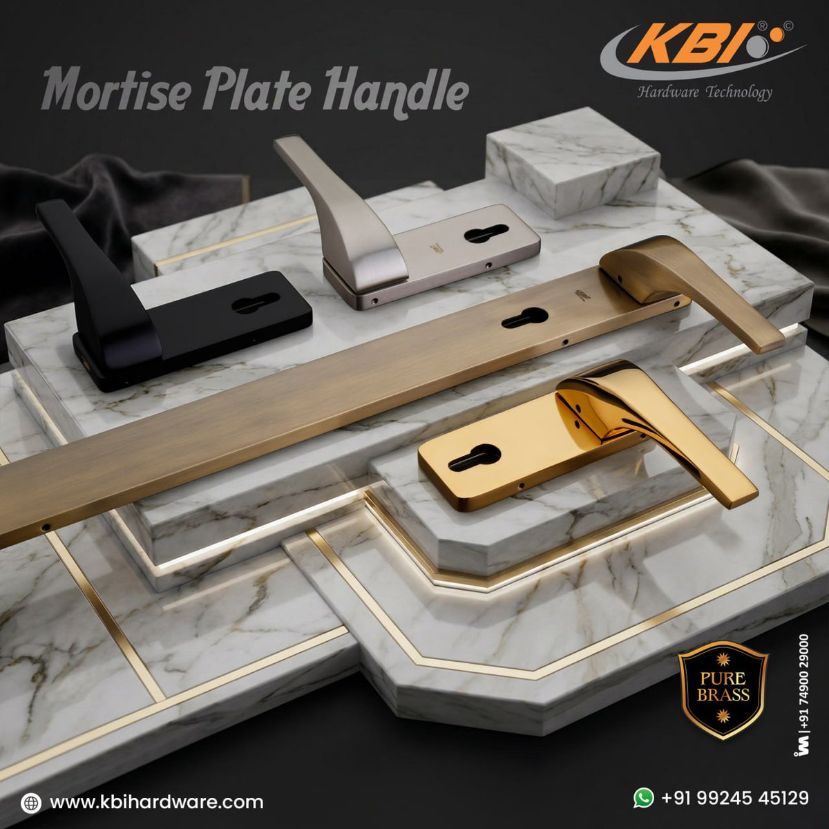ibais_hardware's tweet image. KBI HARDWARE PRODUCTS PVT. LTD. (JAMNAGAR)

For enquiry via WhatsApp click:
ibais.biz/9924545129

Mr.Bharatsinh Chauhan - +91 9924545129
#MortiseHandle #PlateHandle #DoorHandle #DoorHardware #MortiseLock #MainDoorHandle #ArchitecturalHardware #PremiumHandles
.
@ibais_hardware