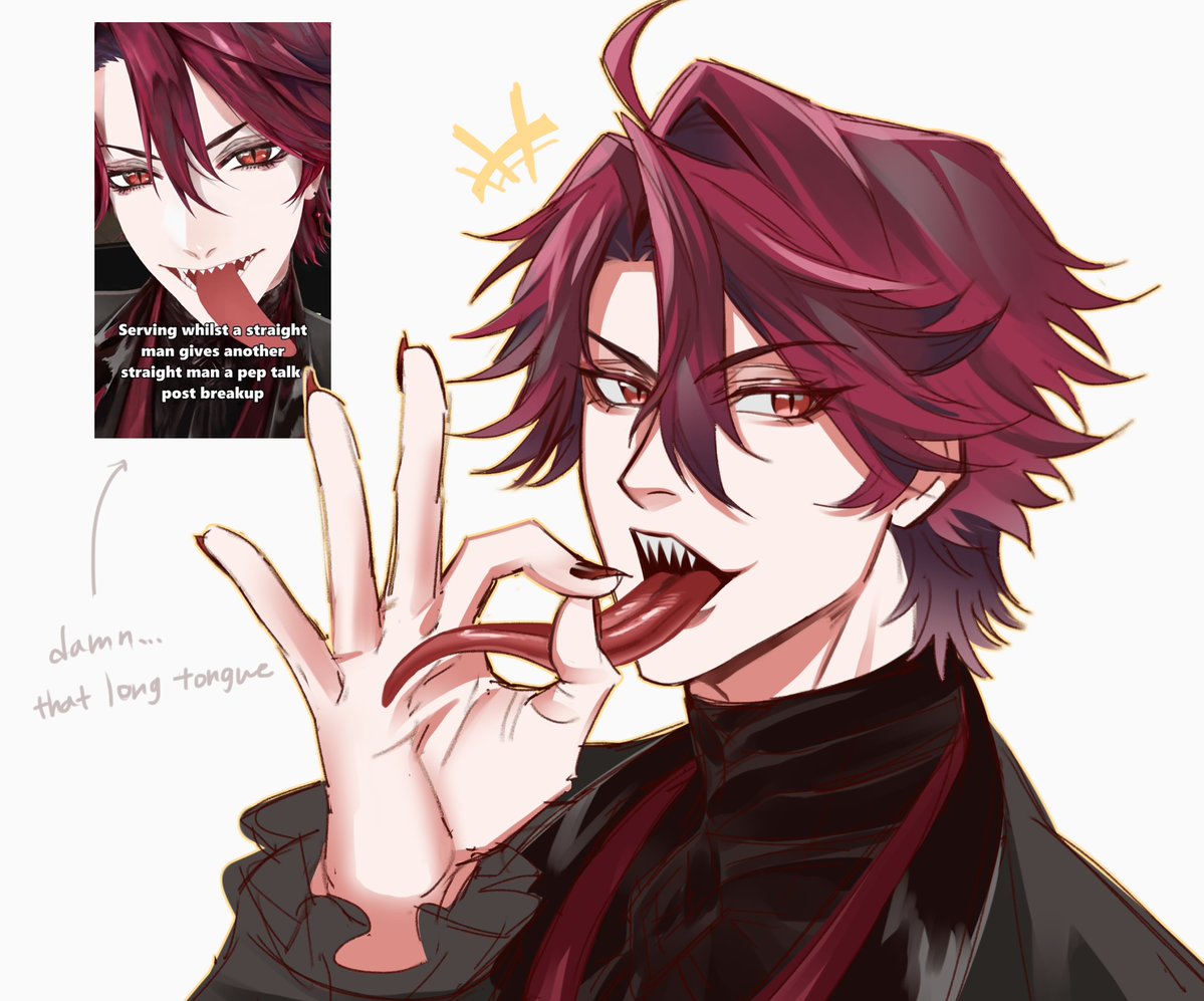 The new shorts reminded me of a doodle I did last year, and now that long tongue confirms, I've finished it👅✨ #JurasickArt