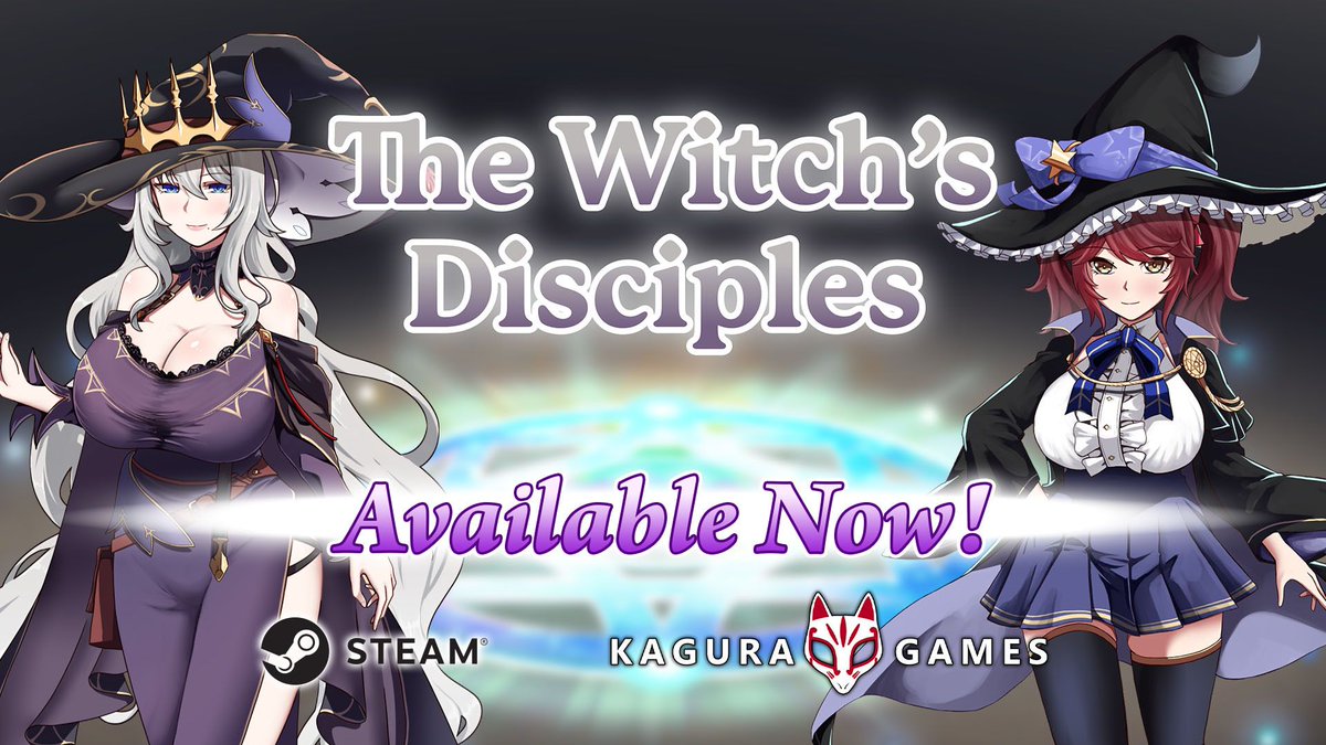 We're thrilled to reveal that The Witch's Disciples by Bloom Flash (<a href="/shugashuga2468/">ぶるーむふらっしゅ🔞エロ同人サークル</a>) is now available with a 20% off discount!

Store: buff.ly/7mo9FZ6
Steam: buff.ly/Yh2ce8c