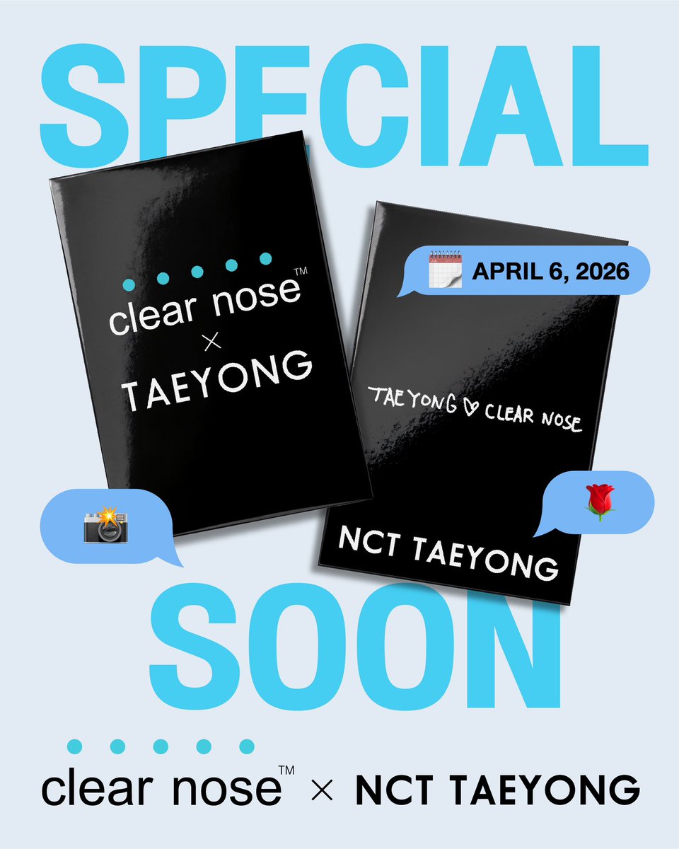 CLEAR NOSE tweet media