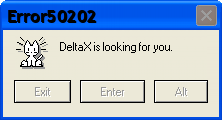 My error