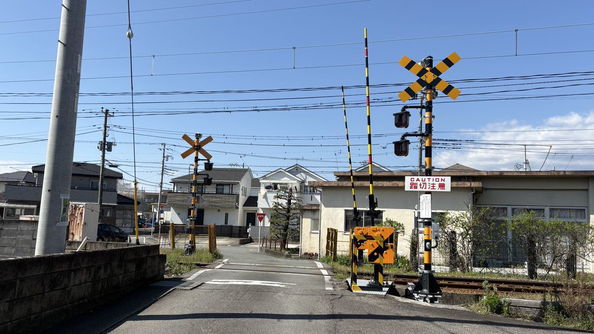 岳南電車　山下踏切
更新されていました。
