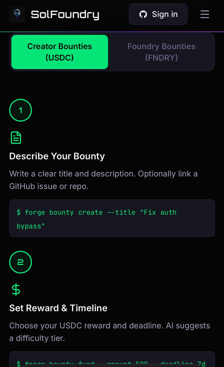 SolFoundry tweet media