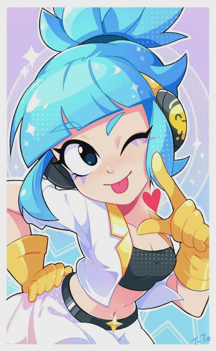 Tails_BS's tweet photo. Janet hacer poses popular idol Good Randoms mejor concierto de pop la nueva canción de Good Randoms #BrawlStars #BrawlStarsJanet #JanetBS #GoodRandoms https://t.co/m7pq1rmvyH