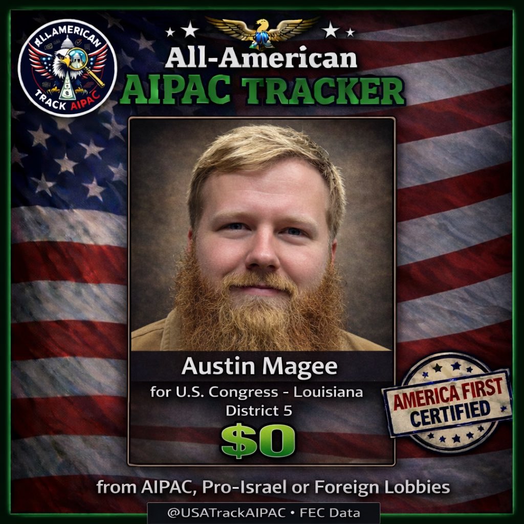 All-American AIPAC Tracker tweet media