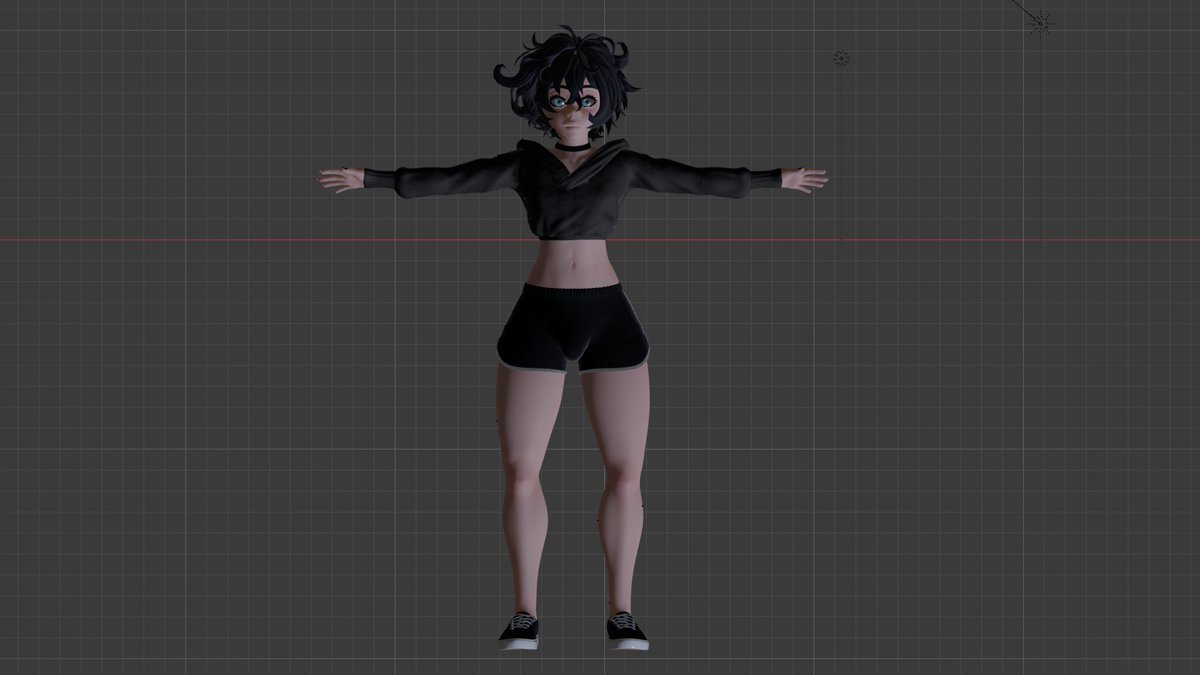 BrandonSJamiso1's tweet photo. WIP of Robin from My Femboy Roommate. https://t.co/nLUwbE6Vfl