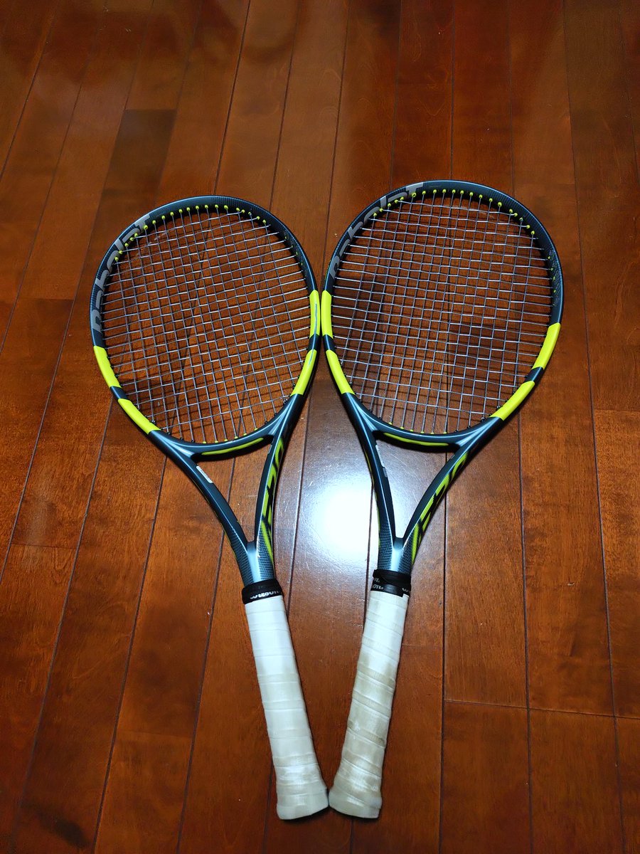 BABOLAT Pure aero 98（2本組） ガット ルキシロン アルパワーラフ 