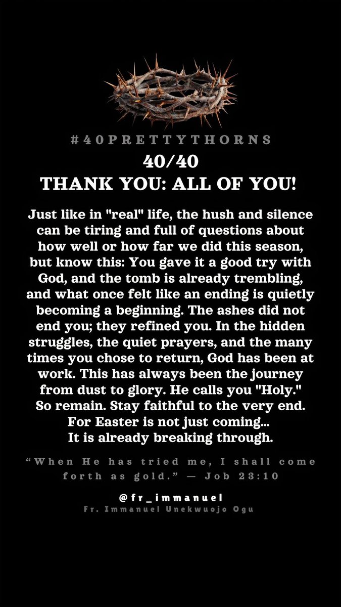 fr_immanuel's tweet photo. #40prettythorns 40 of 40
.
.
.
#CatholicTwitter #CatholicX #lent #digitalpulpit https://t.co/oSbMyMEzR8