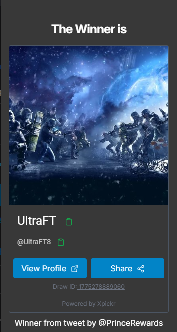 PrinceRewards.com tweet media