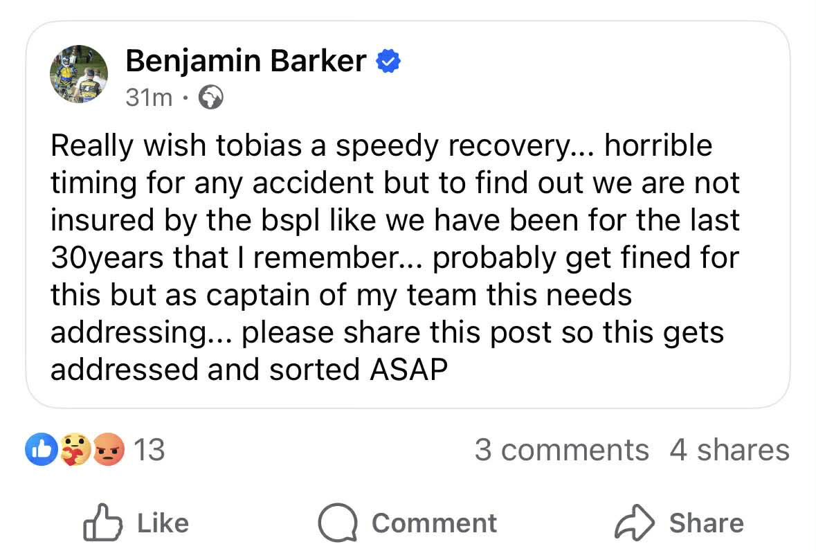 Speedway Shambles tweet media