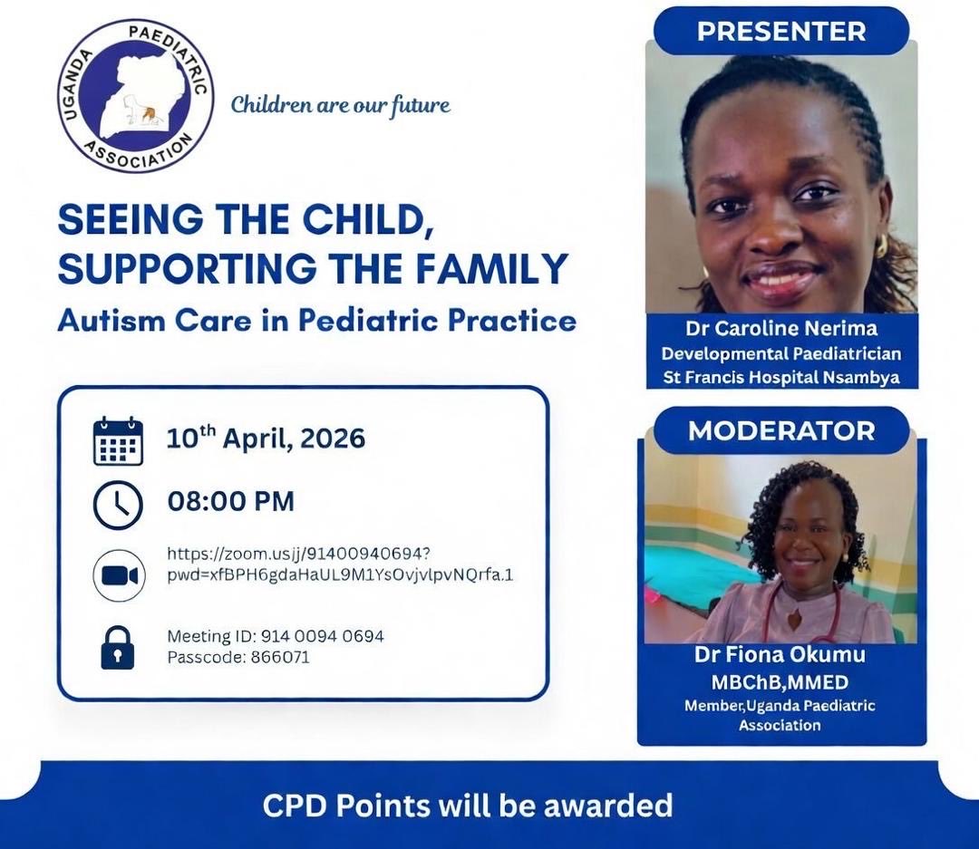 Uganda Paediatric Association (UPA) tweet media