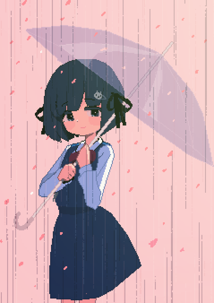cute355do's tweet photo. 春雨のあちゃんの「春雨」は食べ物の意味もあるけど、
春に しとしとと降る静かな雨のこと
こんな春の夜に 春雨のあちゃん というキャラクターは生まれました。

この週末は春雨のようです。 https://t.co/cXdFAuvYni