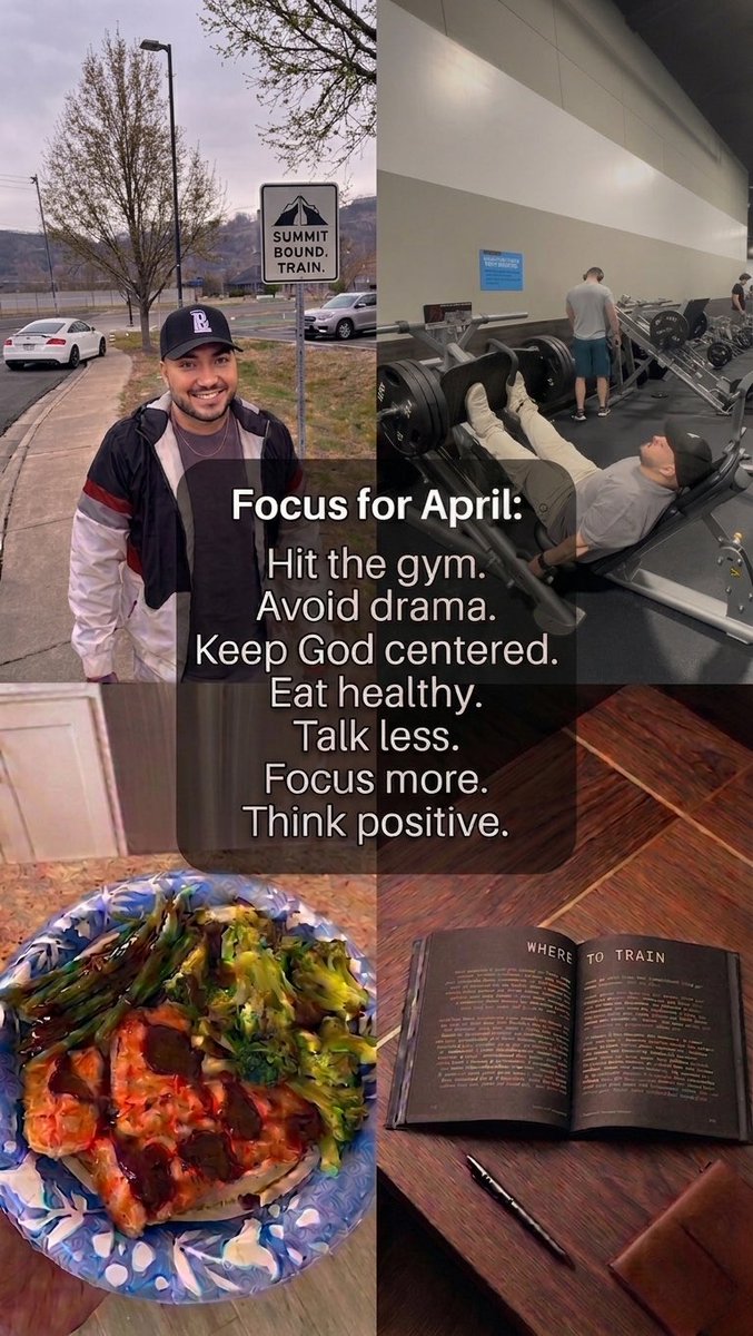 JRFuelNFit169's tweet image. April focus: Be Better than yesterday. 🏋🏽🍲😌📖🔒📈

#GodFirst
#AprilGoals
#FocusMore
#GymMotivation
#CleanEating