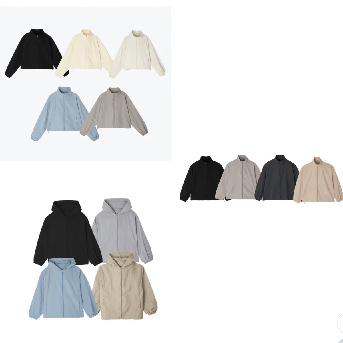 beariesoft's tweet photo. OPEN PO DAISO JACKET NYLON WINDBREAKER

— Zip-up with hoodie
💰120K DP 60K
— Zip-up without hoodie
💰118K DP 60K
— Cropped 
💰118K DP 58K

DM for order💌

✅bersih ina
✅inc adm &amp; pack
📌grup order by wa https://t.co/43bkSRk5dy