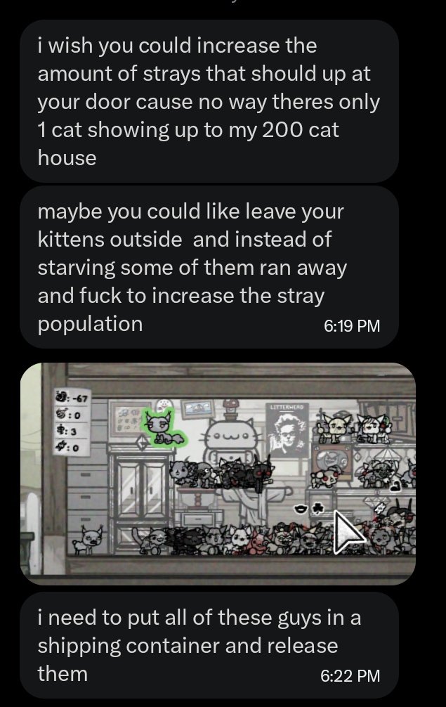 Mewgenics Takes & Confessions tweet media