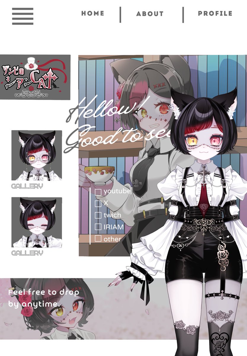 ゾンビのシアンCAT🐾💀 tweet media