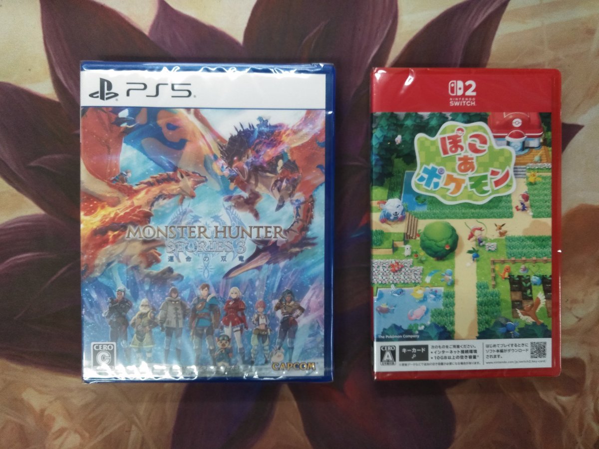 桃太郎王国木更津店再入荷情報です Switch2 「ぽこあポケモン」 PS5 