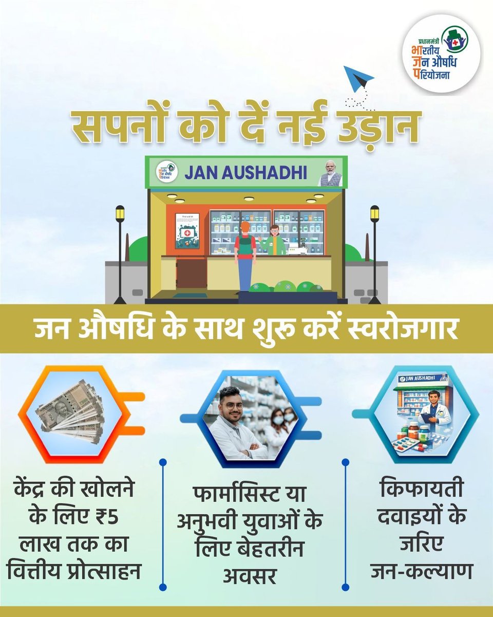 Pradhan Mantri Bhartiya Janaushadhi Pariyojana tweet media