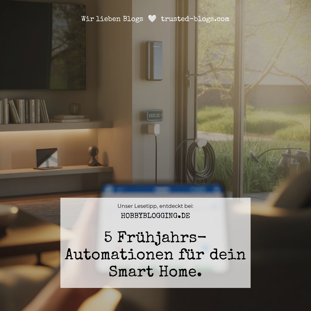 trustedblogs's tweet image. Mach dein Zuhause fit für den Frühling – spare Zeit, Geld und Nerven mit fünf sofort umsetzbaren Automationen.

👉 hobbyblogging.de/fruehjahrschec…

#SmartHome #HomeAssistant #Automationen @hobbyblogging