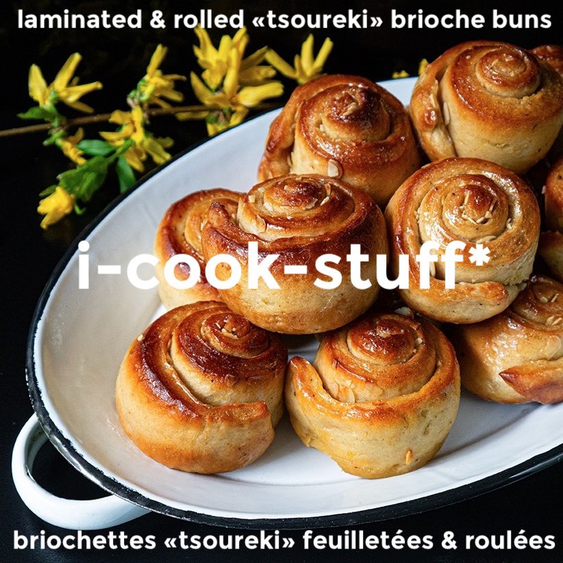 icookstuffcom's tweet photo. #tsoureki #greek #easter #ensaimada #brioche #buns https://t.co/7p0vMvDSwC