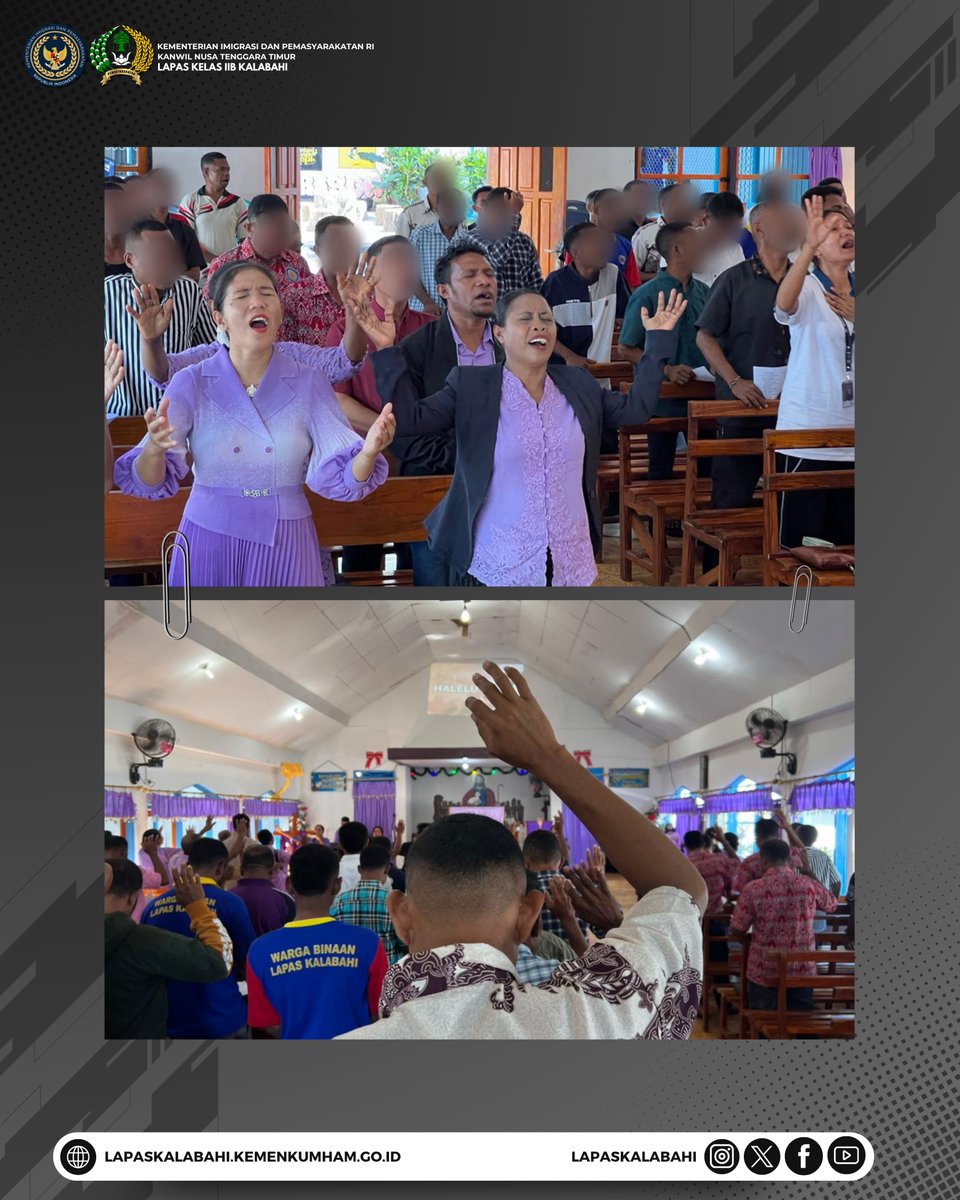 LapasKalabahi's tweet image. Sinergi Kemanusiaan: GBI Kalabahi Salurkan Perlengkapan Mandi bagi Warga Binaan Lapas Kalabahi

Selengkapnya: lapaskalabahi18.blogspot.com/2026/04/sinerg…

#LapasKalabahi 
#Kemenimipas 
#AlwaysTheBest
~ KanwilDitjenpasNTT