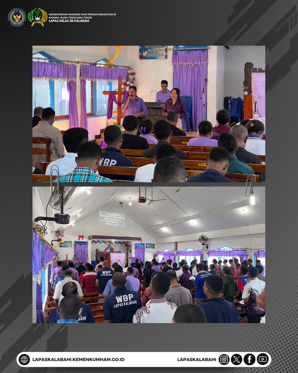 LapasKalabahi's tweet image. Sinergi Kemanusiaan: GBI Kalabahi Salurkan Perlengkapan Mandi bagi Warga Binaan Lapas Kalabahi

Selengkapnya: lapaskalabahi18.blogspot.com/2026/04/sinerg…

#LapasKalabahi 
#Kemenimipas 
#AlwaysTheBest
~ KanwilDitjenpasNTT
