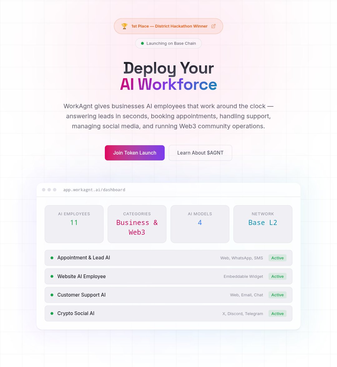 WorkAgnt AI tweet media