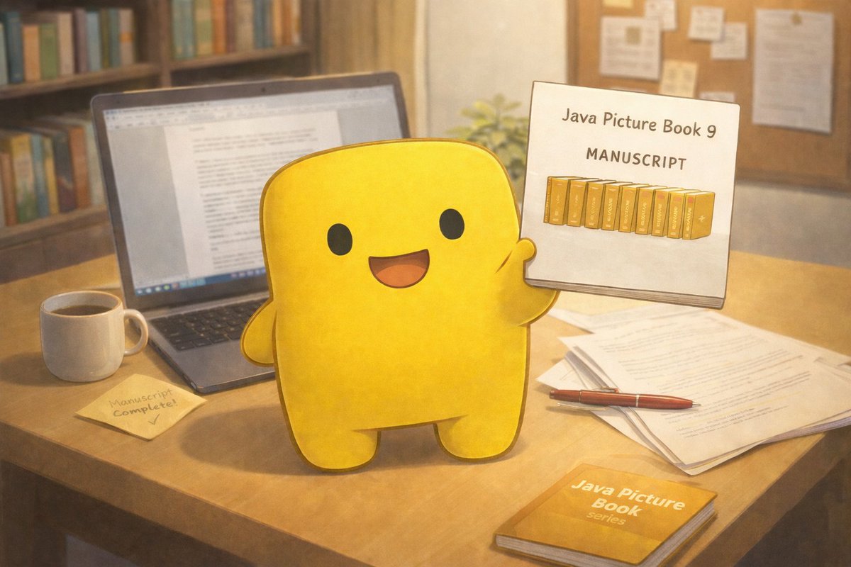 mainkun_ebook's tweet photo. 来月出版の絵本のペーパーバックのデータ完成です。
来月のこの絵本で9冊目です📚
The paperback data for next month’s picture book is complete.
This will be the 9th book in the series. 📚
👉 https://t.co/uA8ViLb66d
#JavaPictureBook
#MainKun
#ProgrammingForKids https://t.co/22s0Ayl4kU