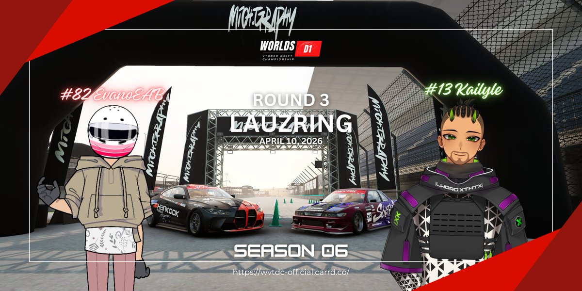 Worlds VTuber Drift Championship Series tweet media