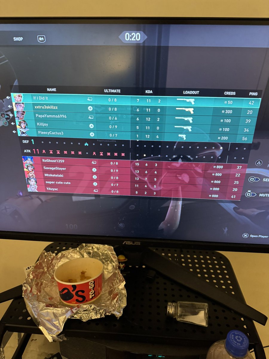 mattmorse8's tweet photo. @VALORANT u guys for real the bullshit matchmaking? Like give me a break two different matches and look at the difference. what trash developers. https://t.co/5fNhEAl7tu