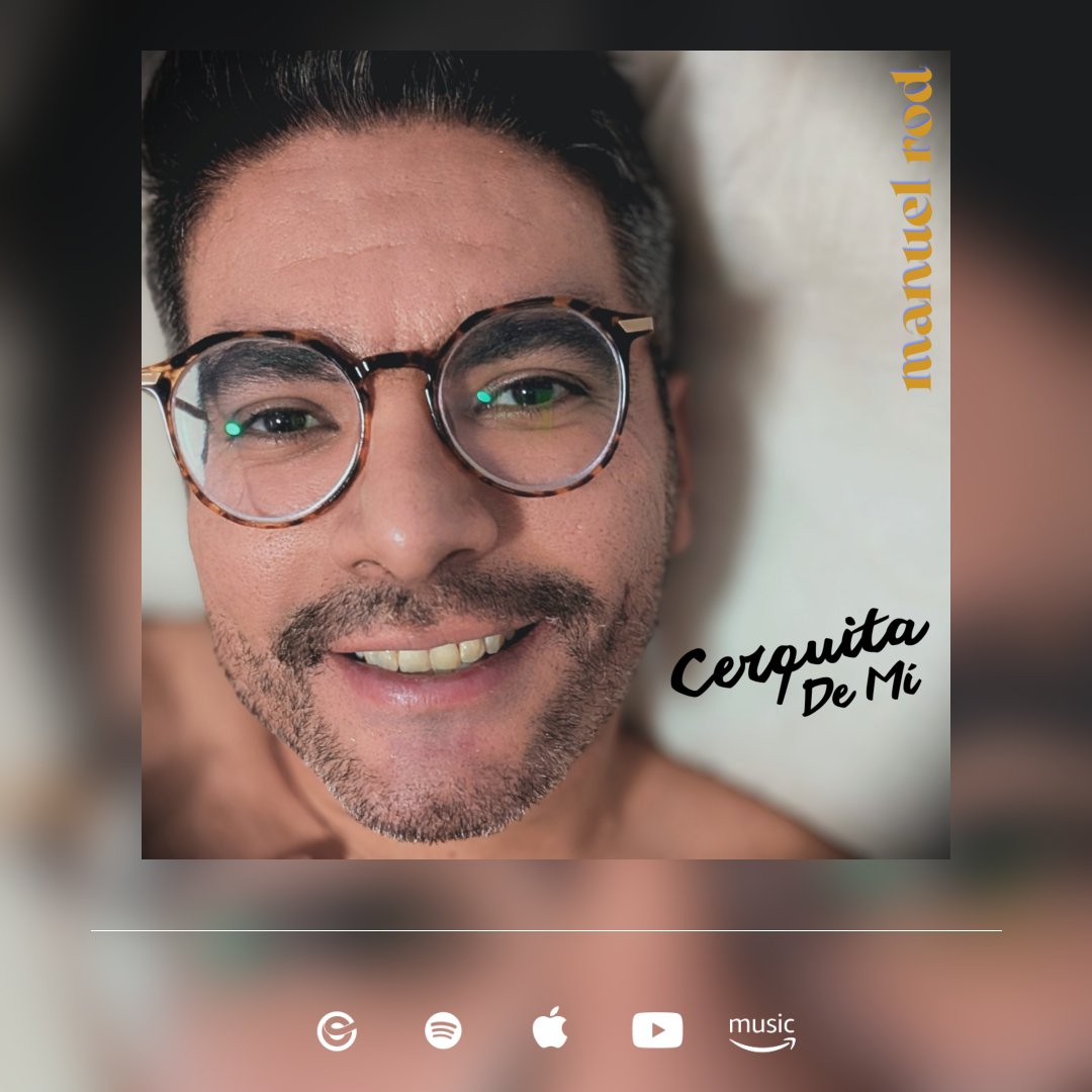 soymanuelrod's tweet photo. Mi nueva canción "Cerquita de Mí" ya está en plataformas digitales 😃

⚠️Advertencia ⚠️ 
*NO SE LE DEDICA A CUALQUIERA*

Spotify:

https://t.co/lPEDWw4dgf

Apple Music:

https://t.co/0W1cHNyBo6

YouTube:

https://t.co/xUZSWrMoCl https://t.co/h8391sKv3Y