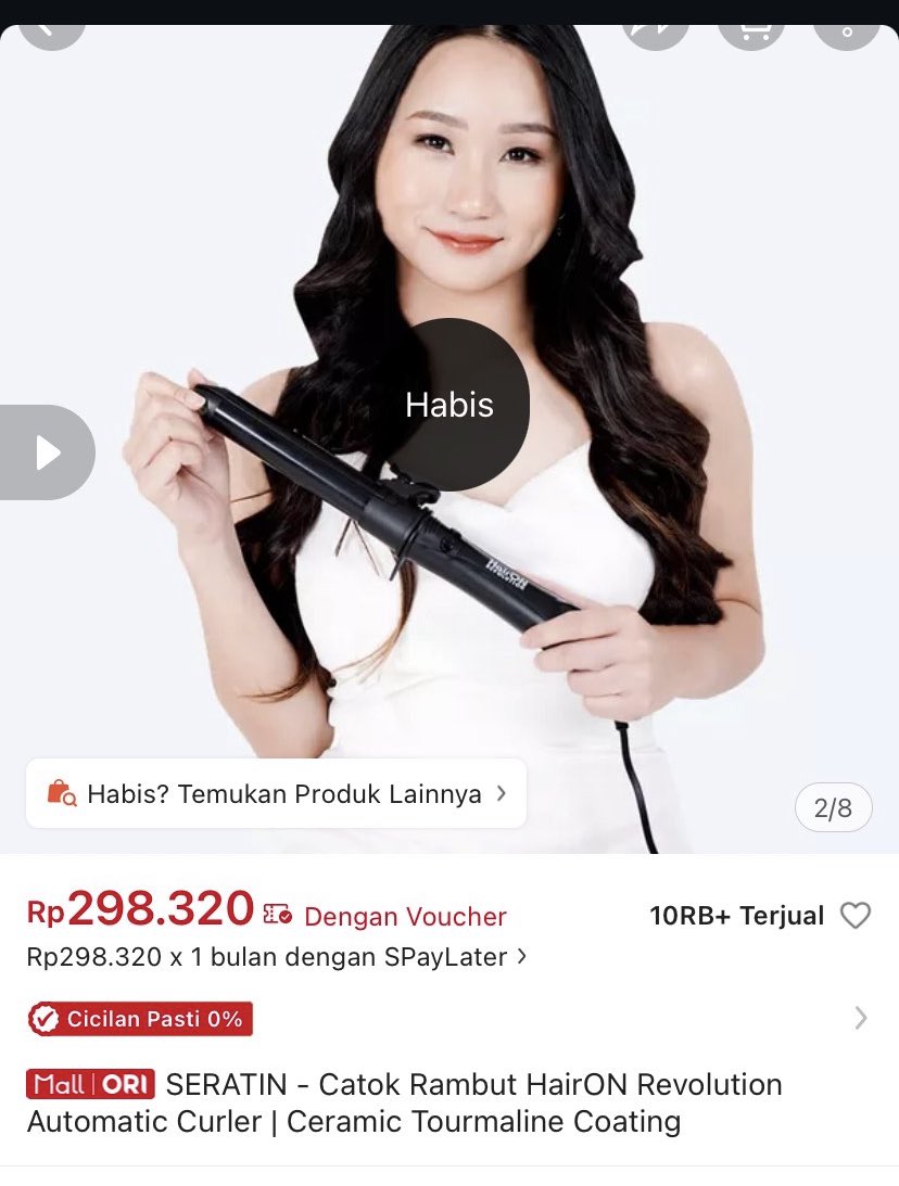 1999shazz's tweet photo. wts catokan seratin curly 2in1 ♥️
195.000 belum inc admin 24%, bisa kepotong voc

— 6-7x pakaai, beli pas akhir 2025
— nett, no nego. dapet freebies kook!
— dom depok

dijual karena udah jarang pakai catokan yaa :3 https://t.co/pQlkT6BG8U