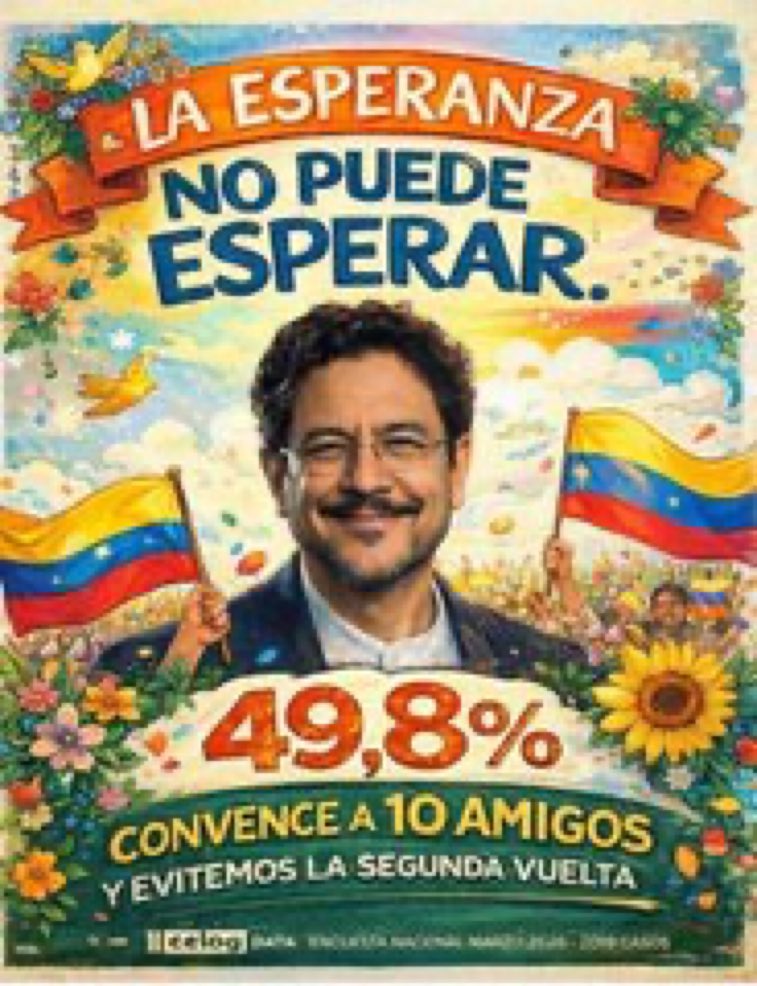 Colombia vota Cepeda + Aída ! 🇨🇴🌎 tweet media