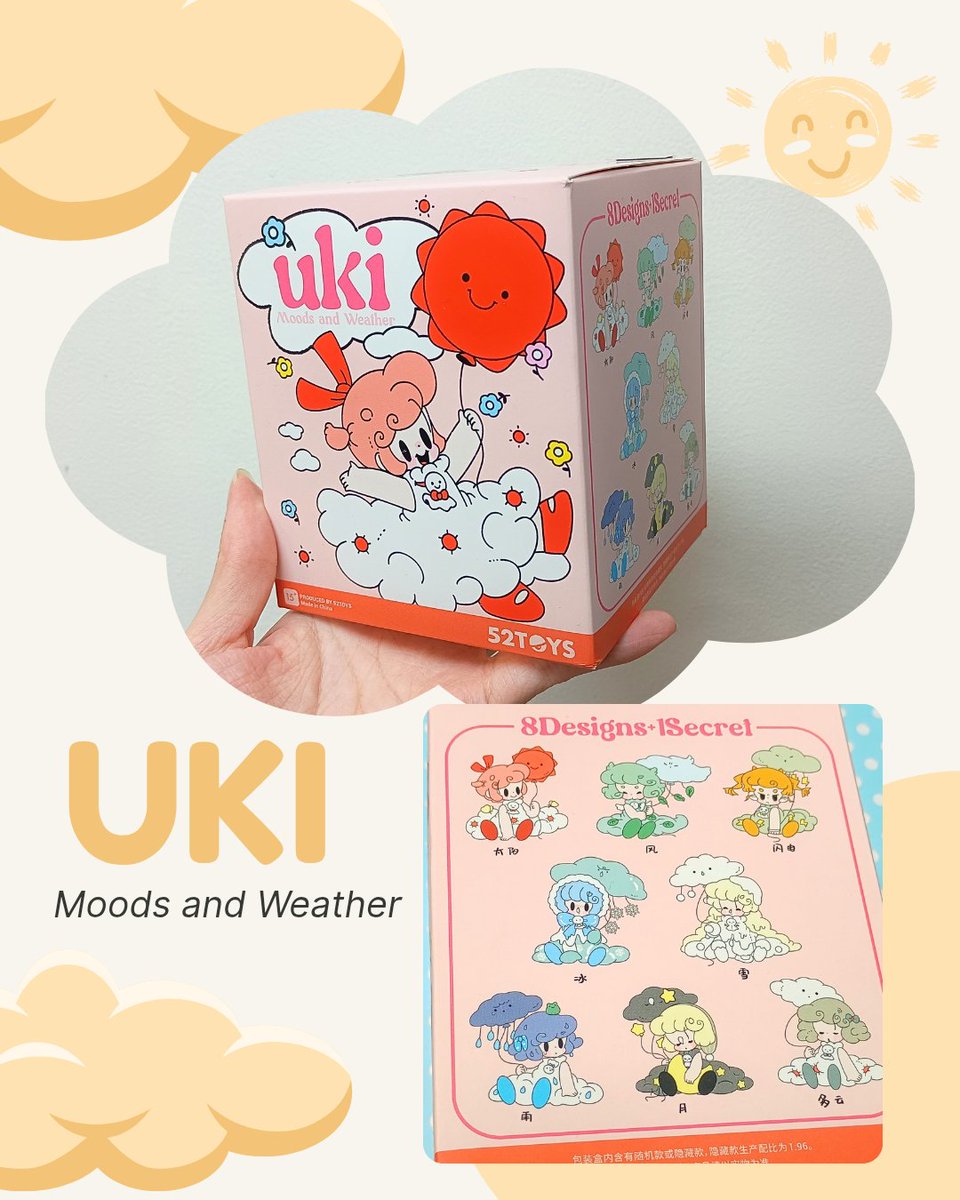 ☀☁好評発売中☂️⚡️ 『はやしうき』さんのイラストがフィギュア化