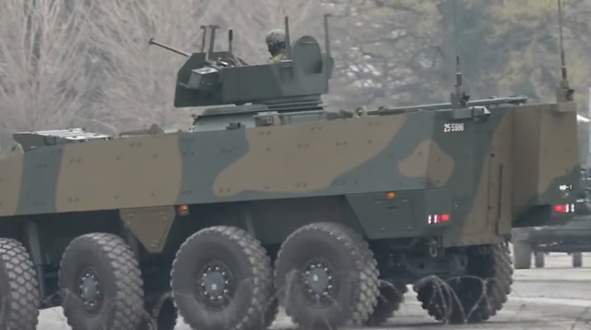okite501's tweet photo. 陸上自衛隊 
宇都宮駐屯地創立76周年記念行事
観閲式2026.4.4初公開！！

パトリアAMV XP 25式偵察警戒車
（偵察部隊向け新型戦闘車両 ）
フィンランド製8輪駆動装甲車

名称: パトリアAMV
（Armored Modular Vehicle）XP
高防御力と機動性を持つ

日本製鋼所がライセンス生産予定 https://t.co/djUXSpQnYB