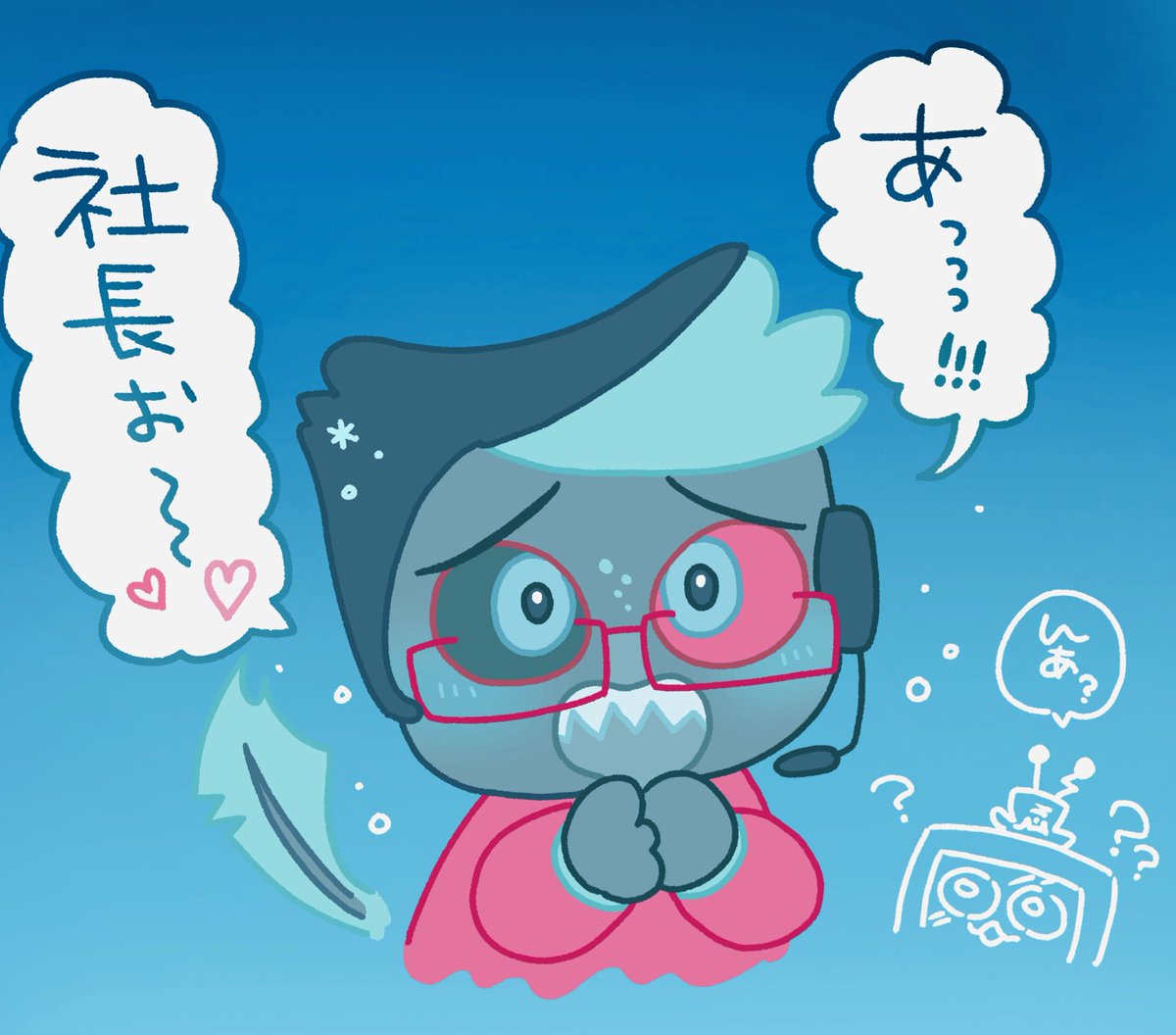 apple000r's tweet photo. #voxassistant
#HazbinHotelEthan
初描きうなぎ! https://t.co/8xlY1asCE2