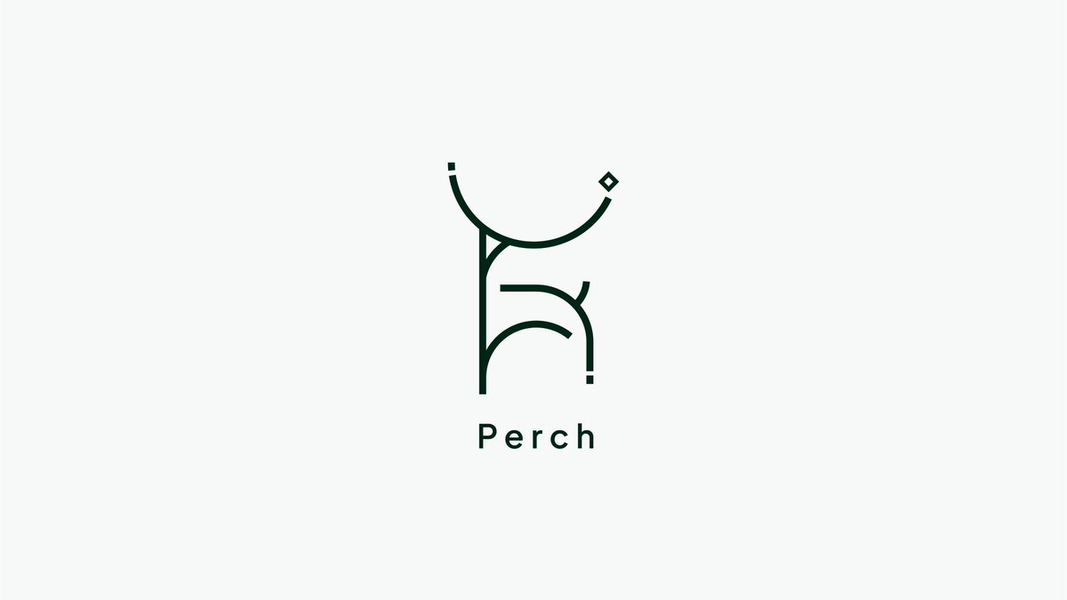 hibanedesign's tweet photo. Perch｜ブランドロゴ

映像制作会社Perch様のロゴデザインを担当させていただきました。

▼Concept：「自然の動きを創造する」

「Perch-止まり木」になりたいという想いと、そのアイデンティティをコンセプトとロゴに��とし込みました。 https://t.co/gP5RUujH5D