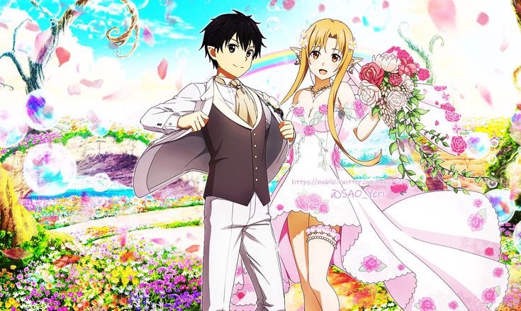 Kirigaya Kazuto x Yuuki Asuna tweet media