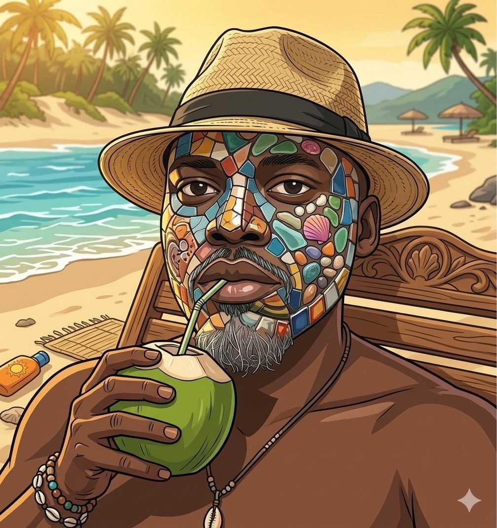 Bigsamz202's tweet image. Sun, sand, and a cold coconut. 
Taking a well deserved break from the charts and code to recharge the creative batteries. 🥥🌴

#BeachVibes #Web3 #DeveloperLife #Relaxation