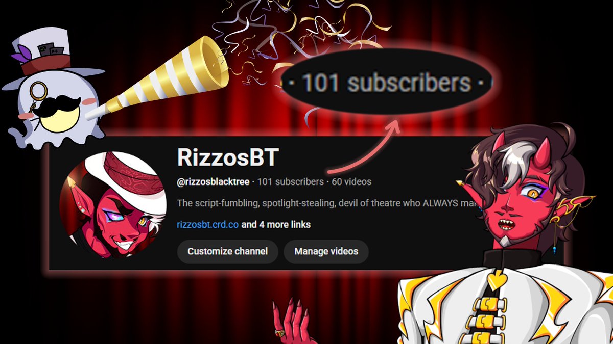 RizzosBT 🎭🎩Devil of Theatre VTuber! tweet media