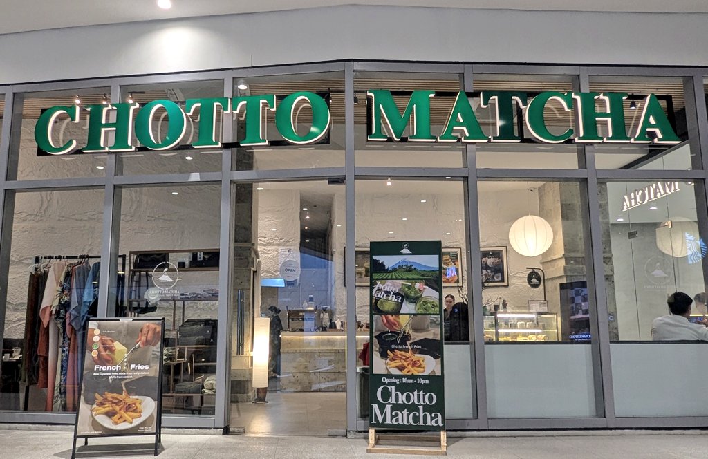 tktktk09's tweet image. CHOTTO MATCHA
ちょっとまっちゃ
ちょっと抹茶
ちょっと待った
#フィリピン #Philippines
#ChottoMatcha